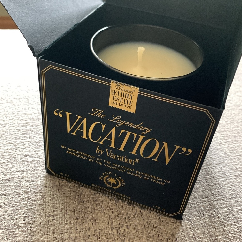 New Vacation Candle 6oz size - Picture 3 of 8